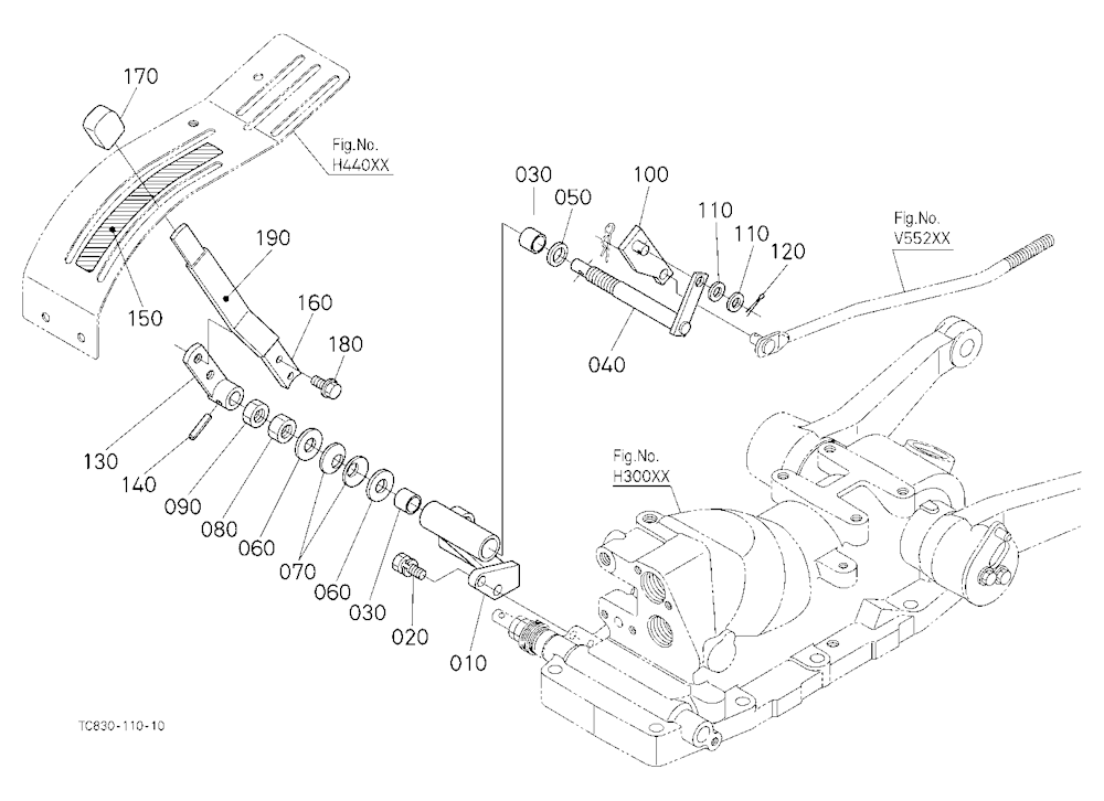 Draft Control Lever (With Draft) (W/G No.L8311C) [