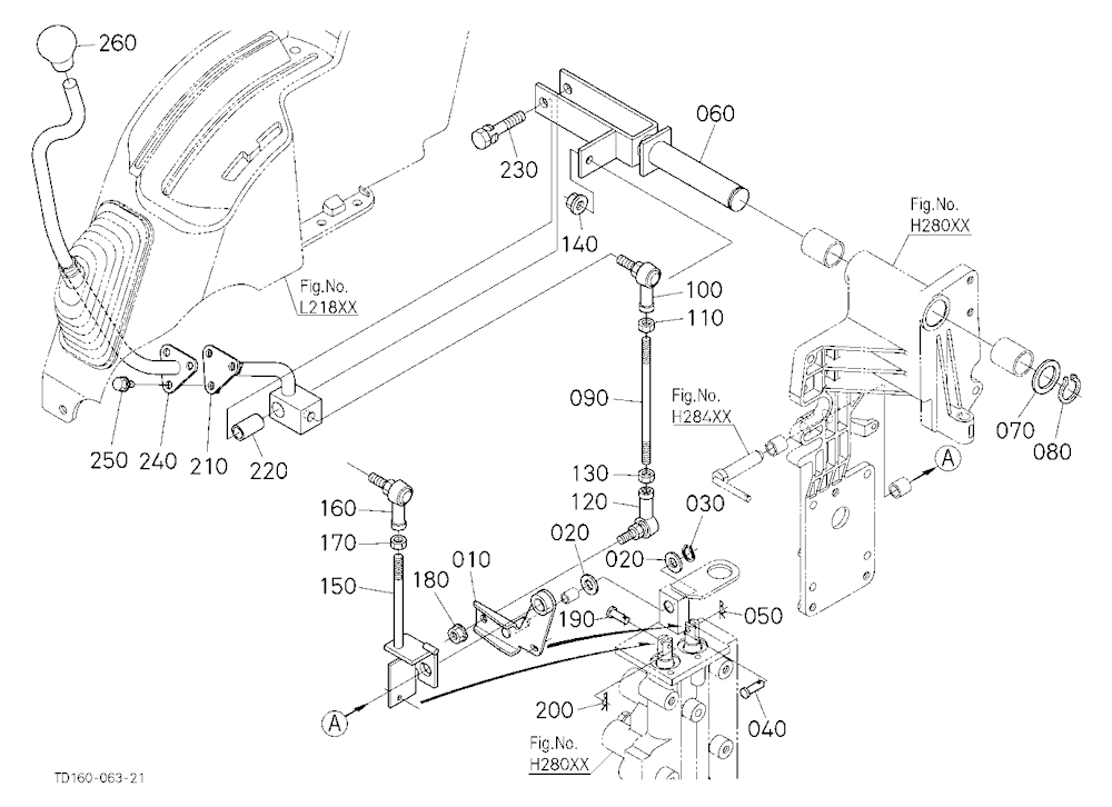 Loader Valve Lever