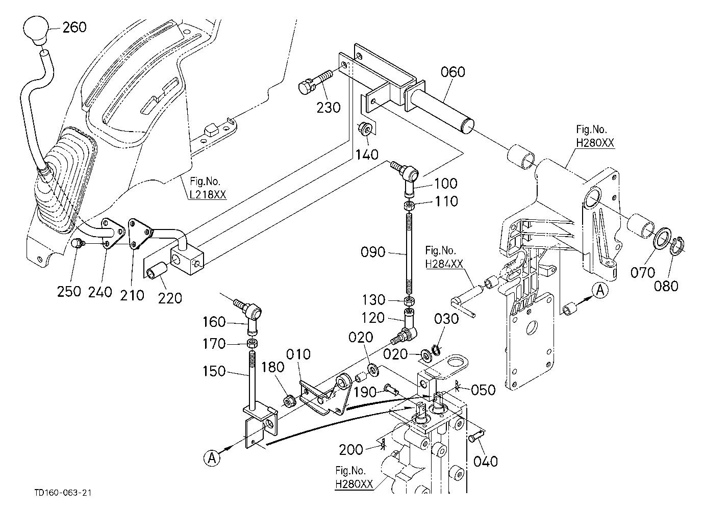 Loader Valve Lever