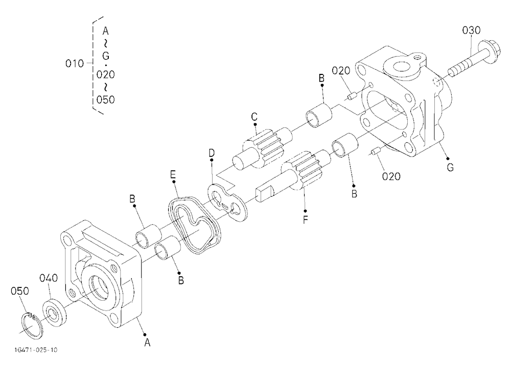 Hydraulic Pump [Component Parts]