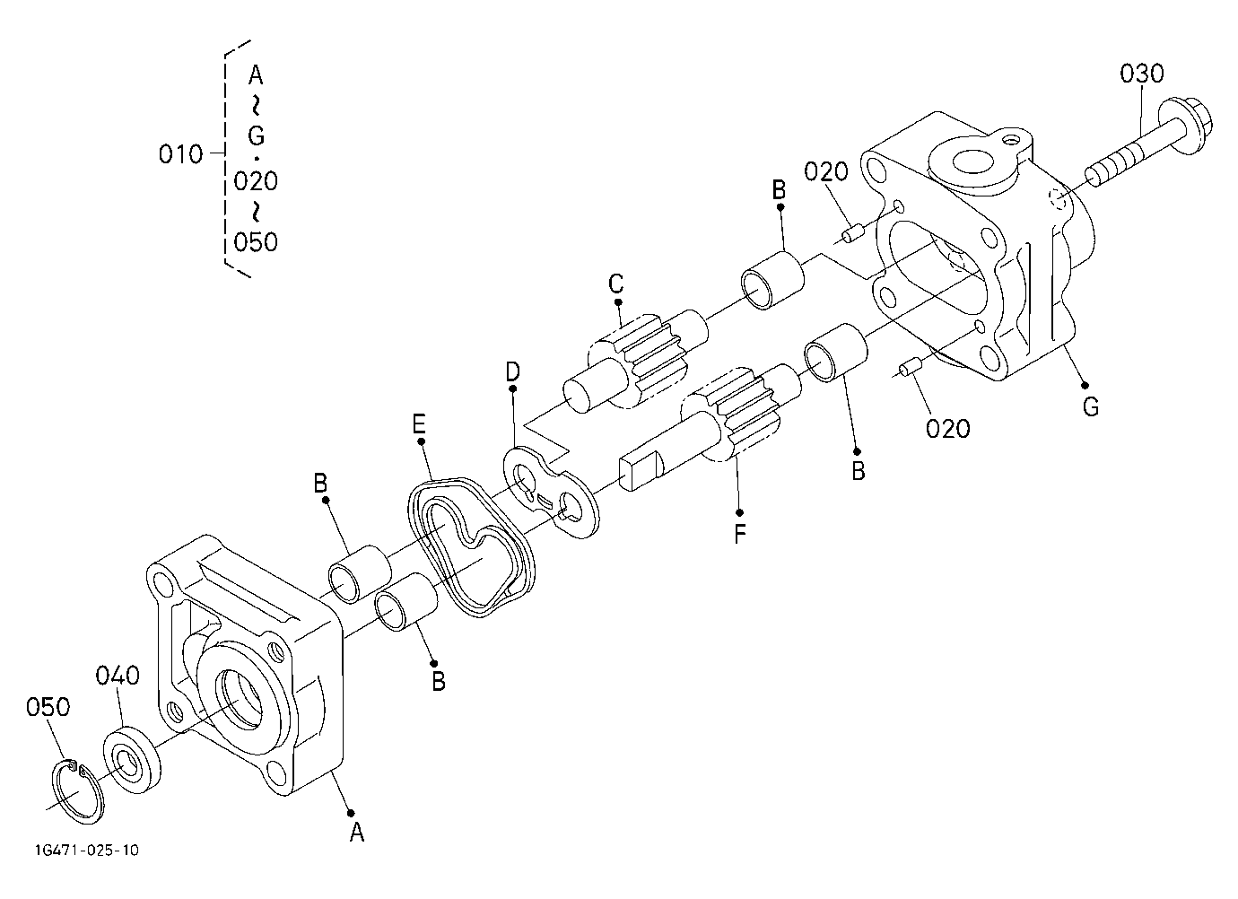 Hydraulic Pump [Component Parts]