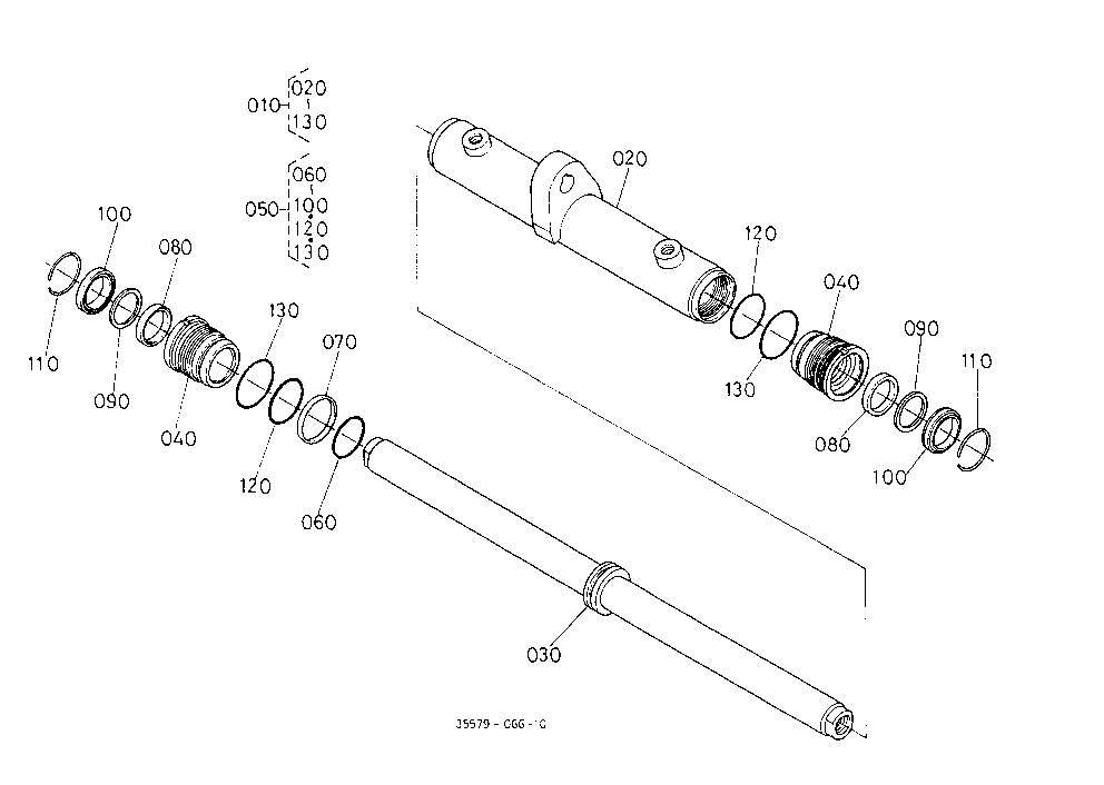 Steering Cylinder [Component Parts]