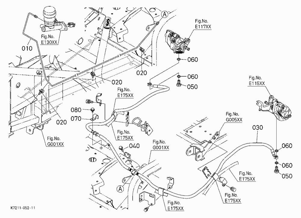 BRAKE OIL LINE(REAR)