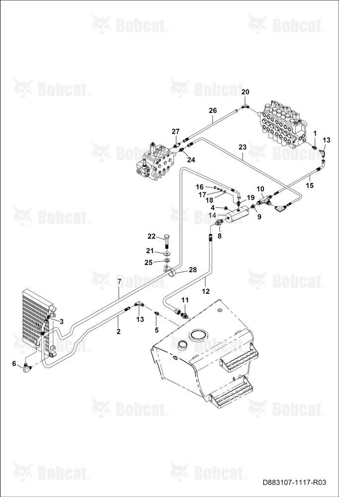 Leak Collection Block Circuit B4B611060 & Above