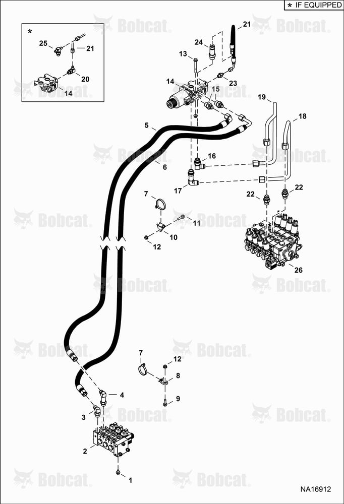 Hydraulic Circuitry (Control Valve) (Secondary)