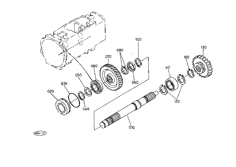Pto Counter Shaft 1 (Dc)