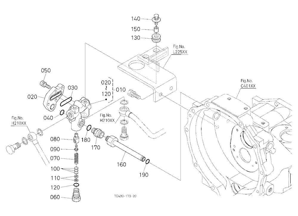 Hydraulic Outlet Block
