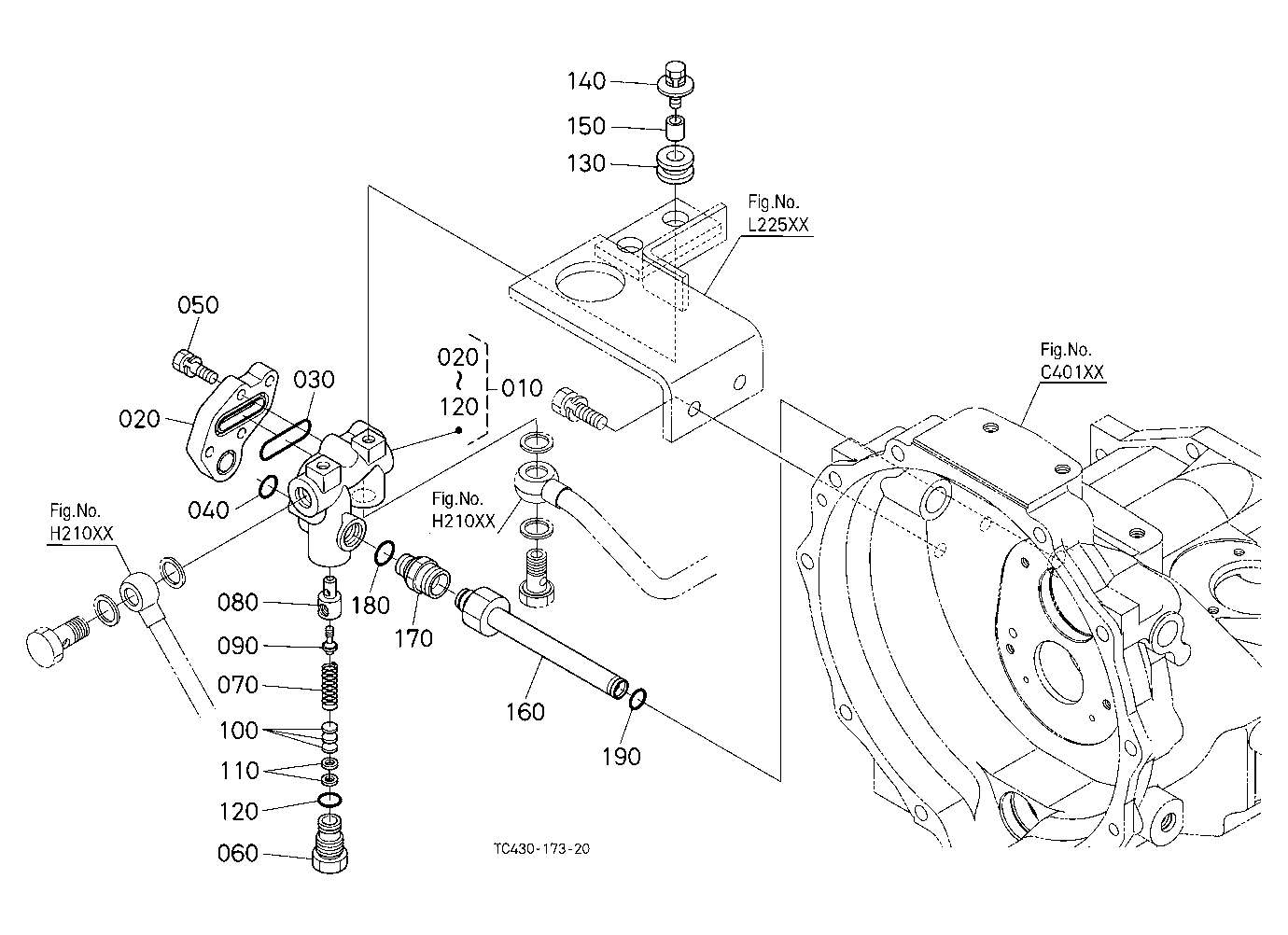 Hydraulic Outlet Block