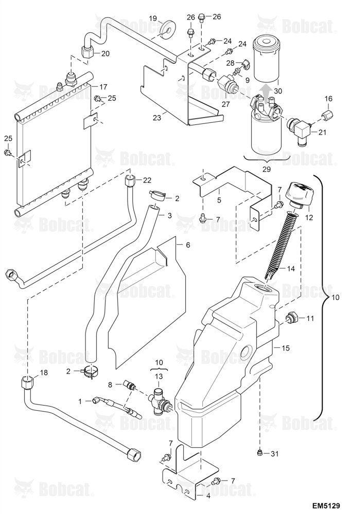 Hydraulic Circuitry (Cooler/Filter)