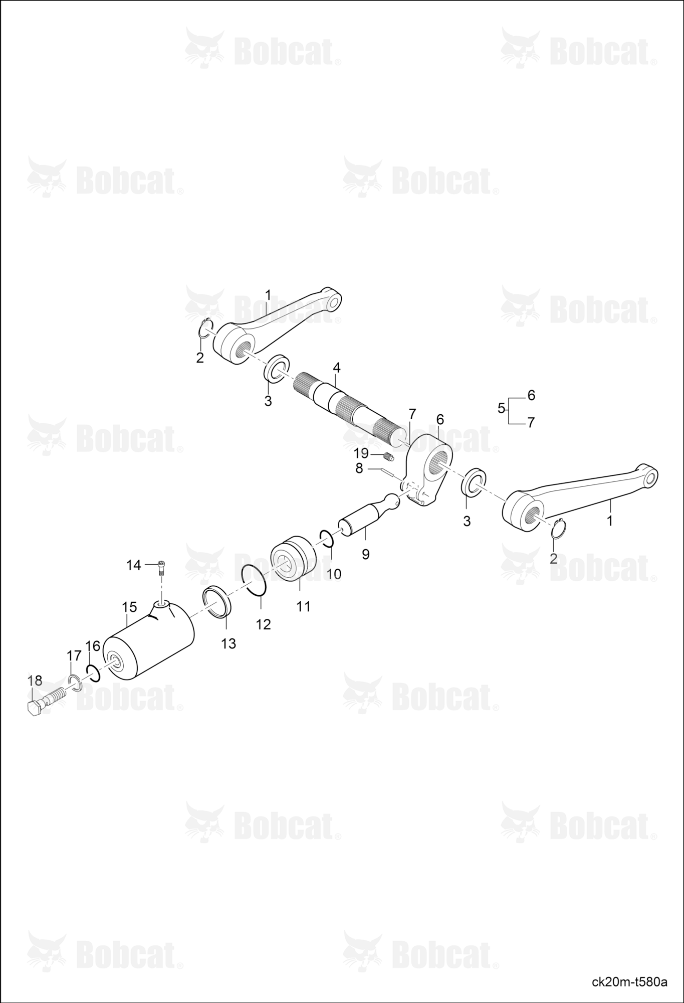 Hydraulic Liftarm Group