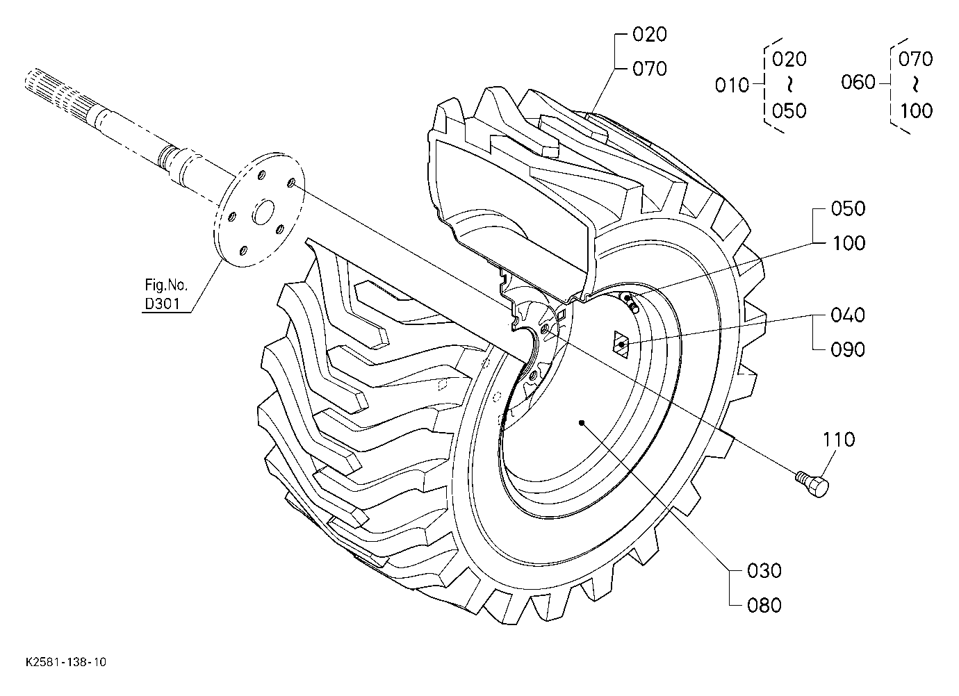 Rear Wheel(26*12-12)
