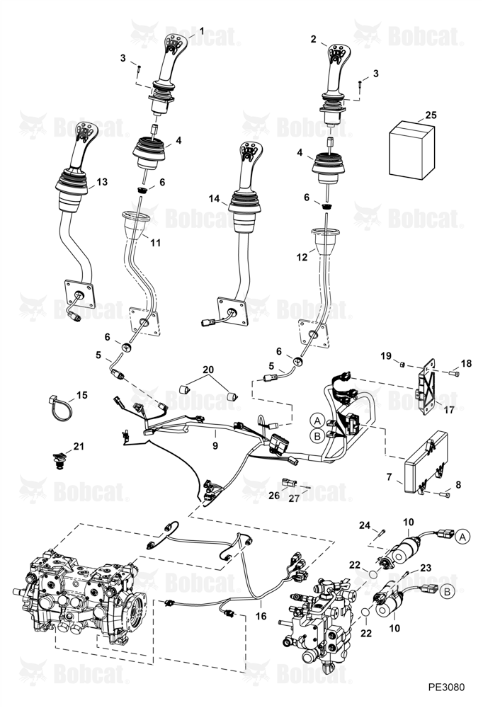 Controls Electrical (Selectable Joystick Controls) 530711001 - 530712576, 530811001 - 530811132