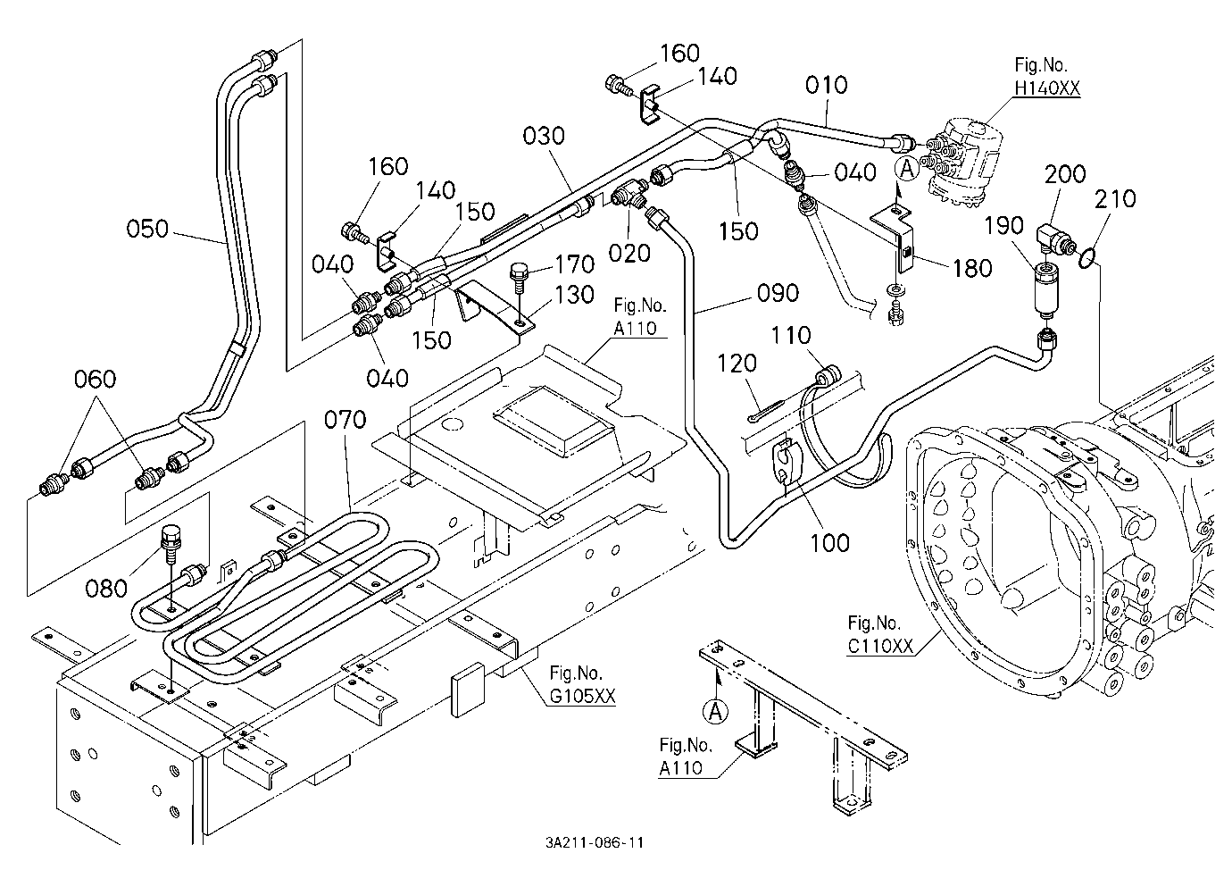 Hydraulic Oil Line (Oil Cooler)