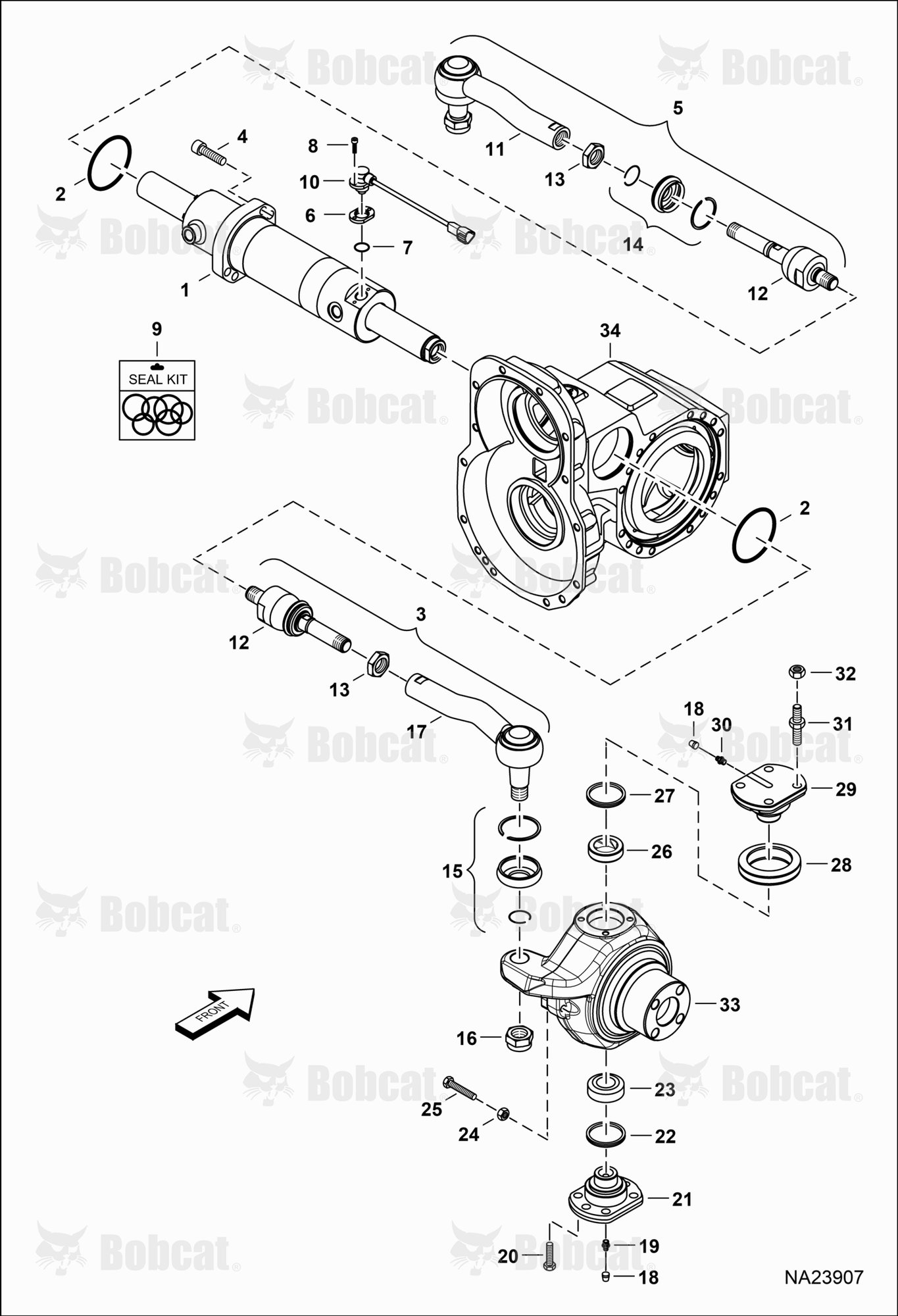 Front Axle (Steering)