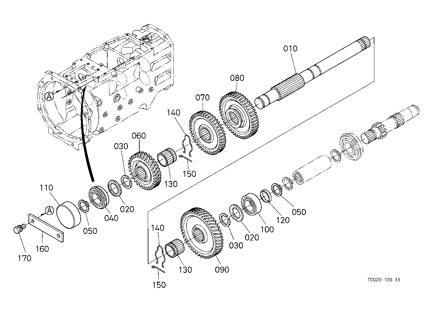 Countershaft