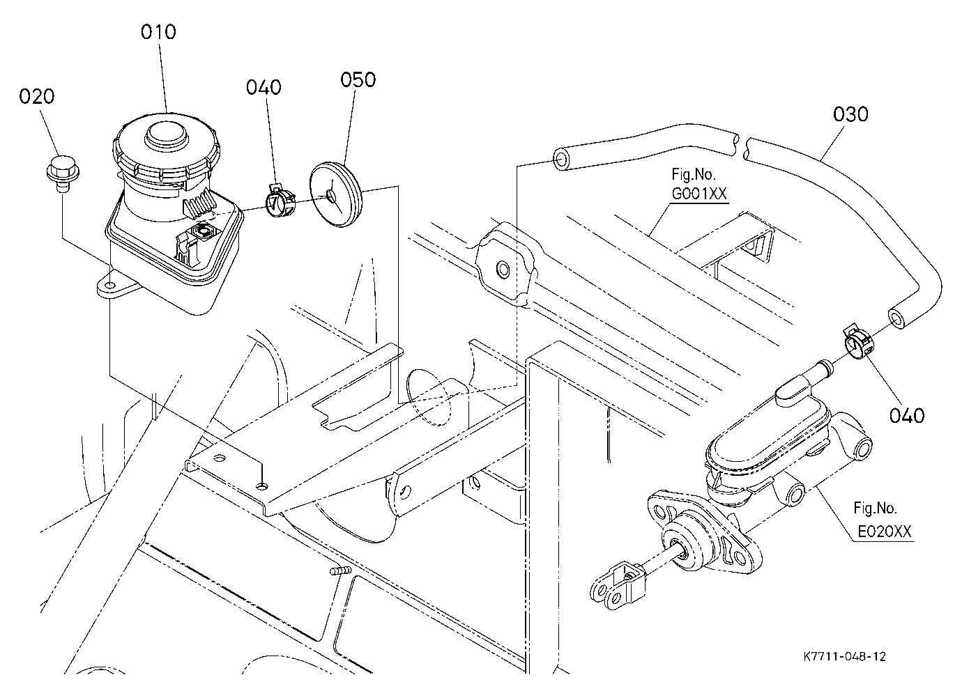 Brake Oil Tank