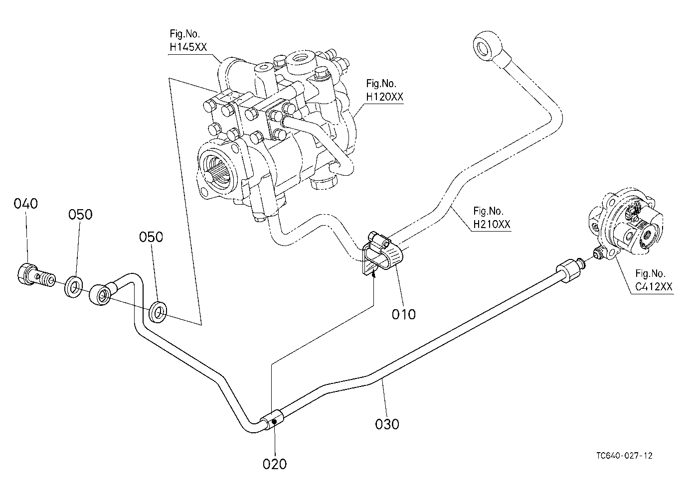 Pto Hydraulic Pipe