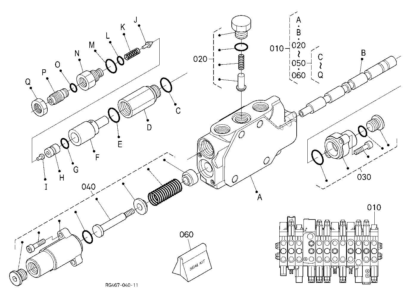 Spool Section (Bucket)