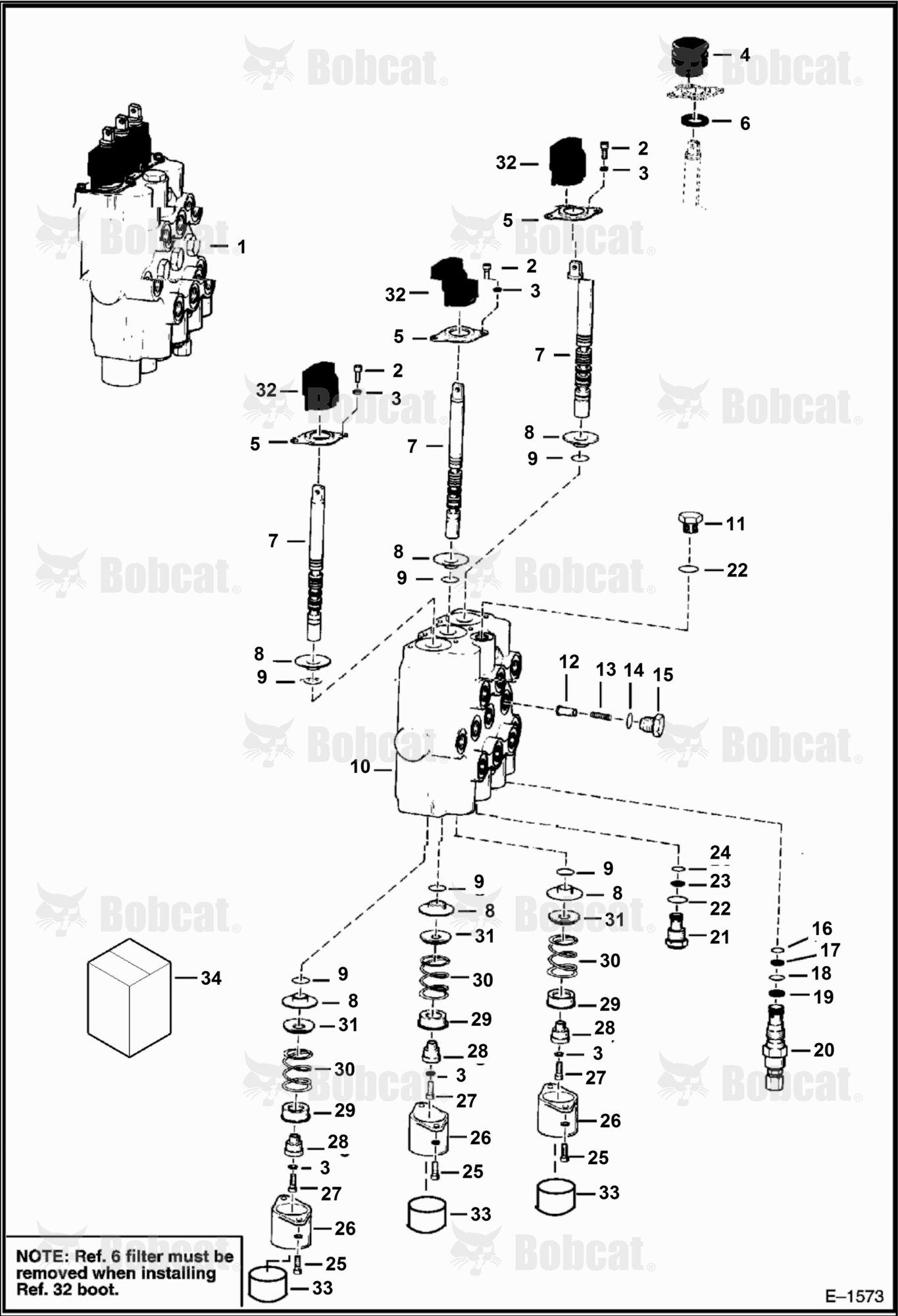 Control Valve (3-Spool)