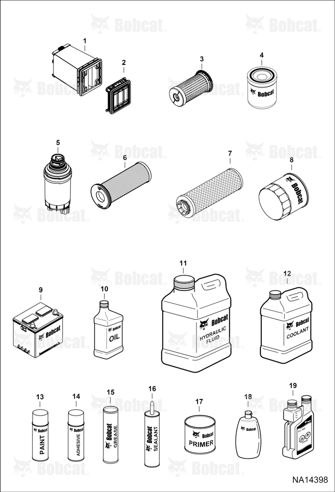Maintenance Items (Service Parts)