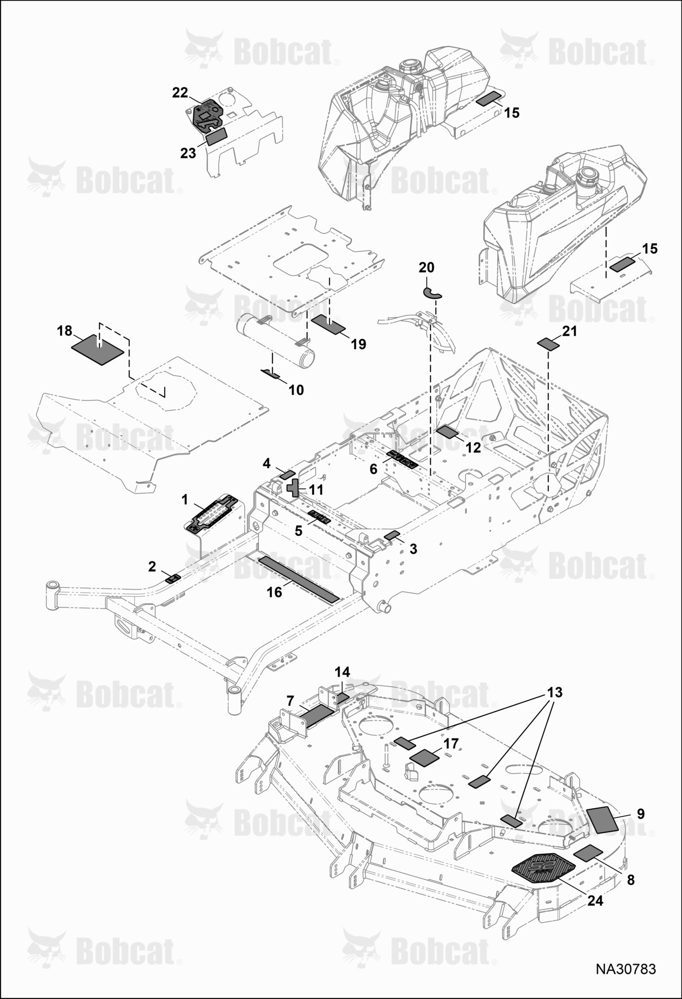 Decals (Deck) (Footplate)