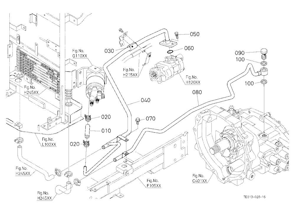 Oil Cooler Return Pipe