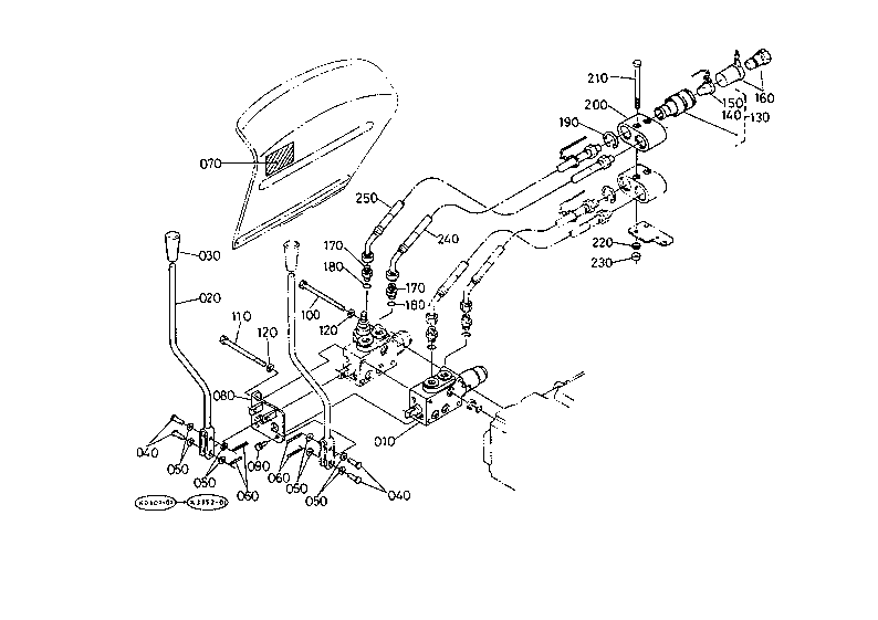 Hyd.Aux.Control Valve 3 [Option]