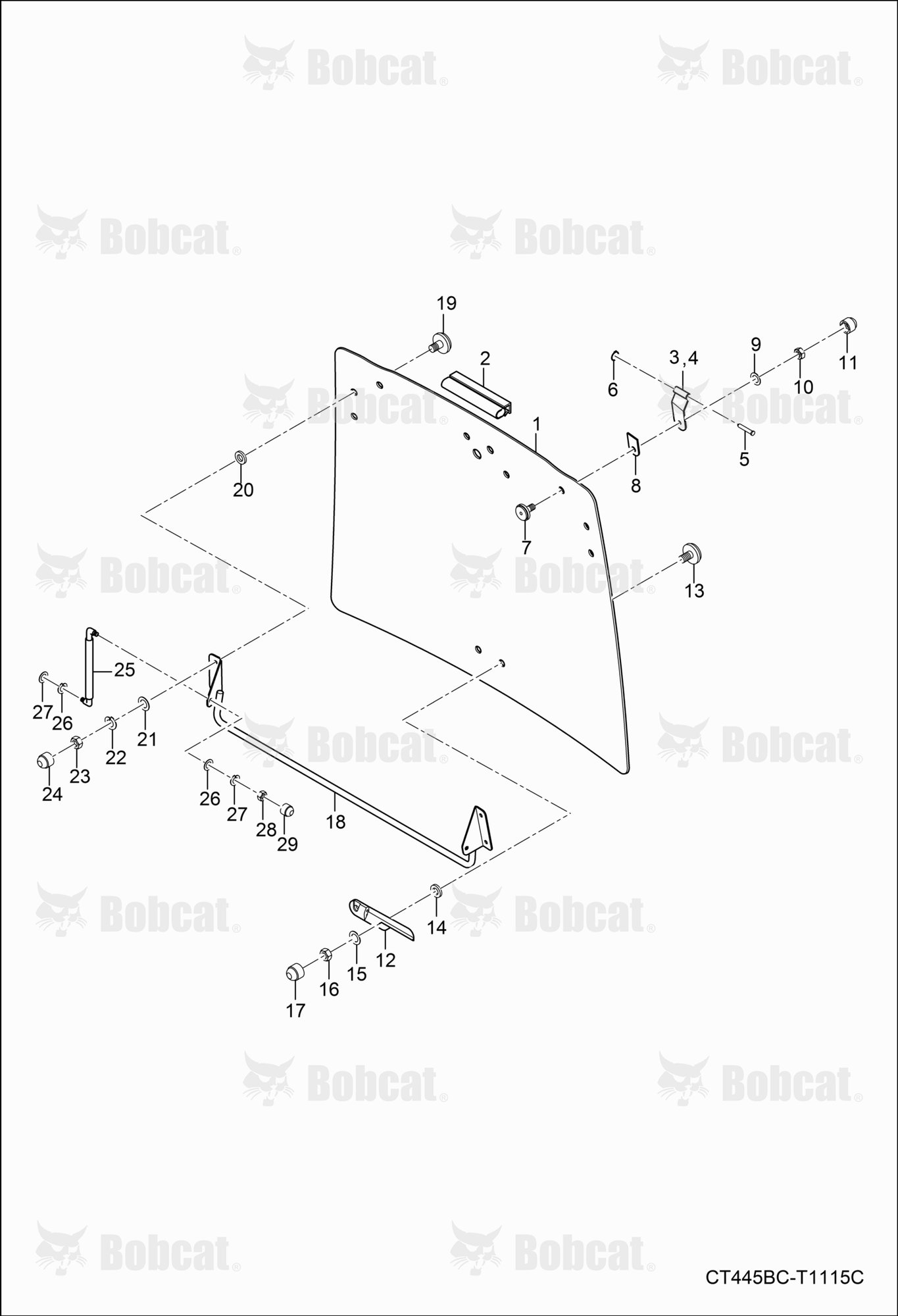 Operator CAB (Rear Window)