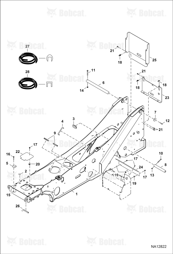Main Frame (Non-leveling) B41A11001 & Above