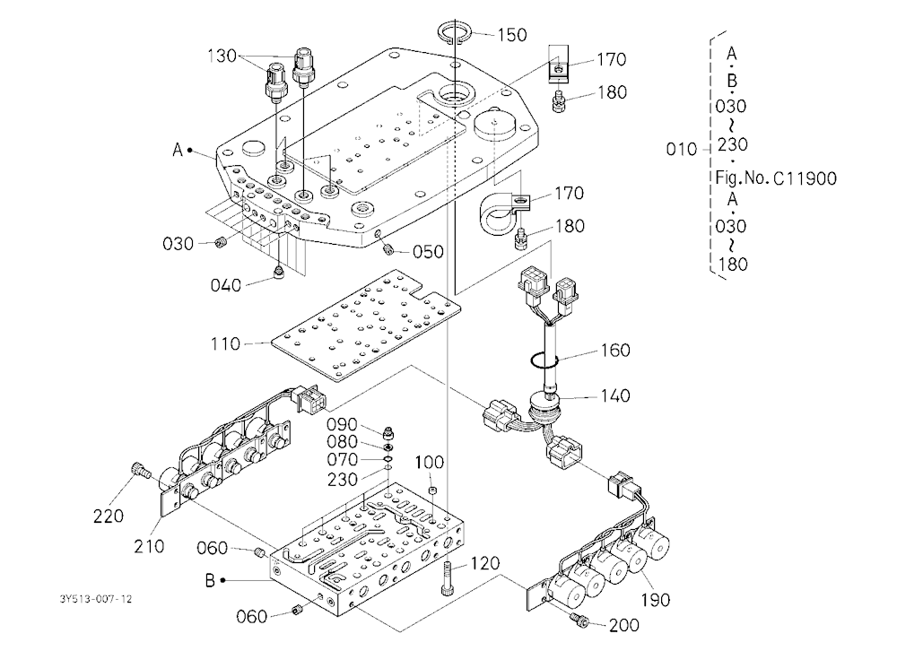 Power Shift Valve (Body) [Component Parts]