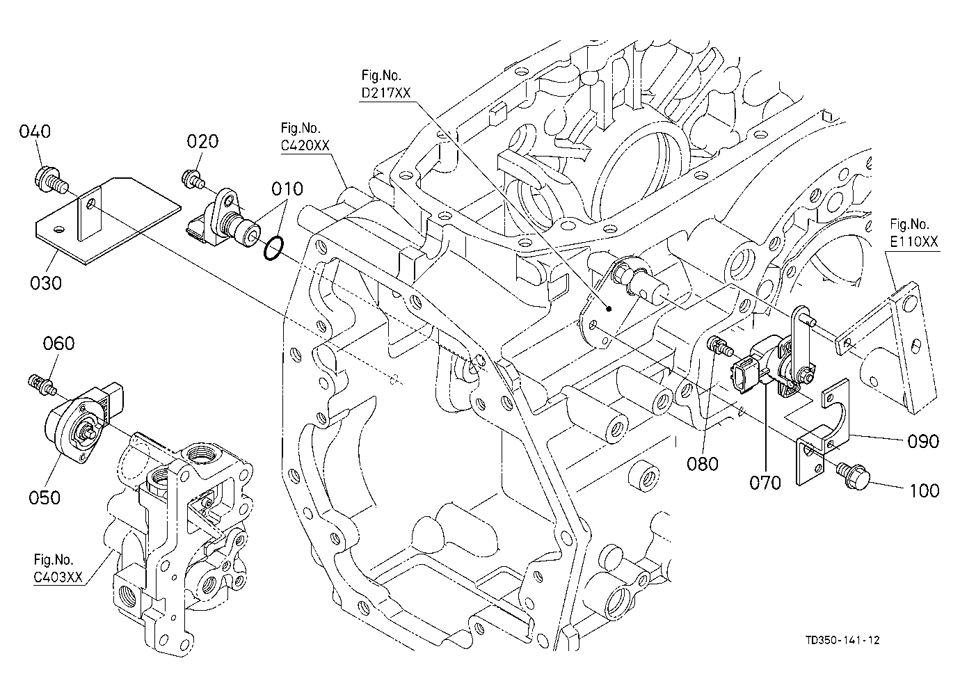 Sensor (Transmission Case/Hst)