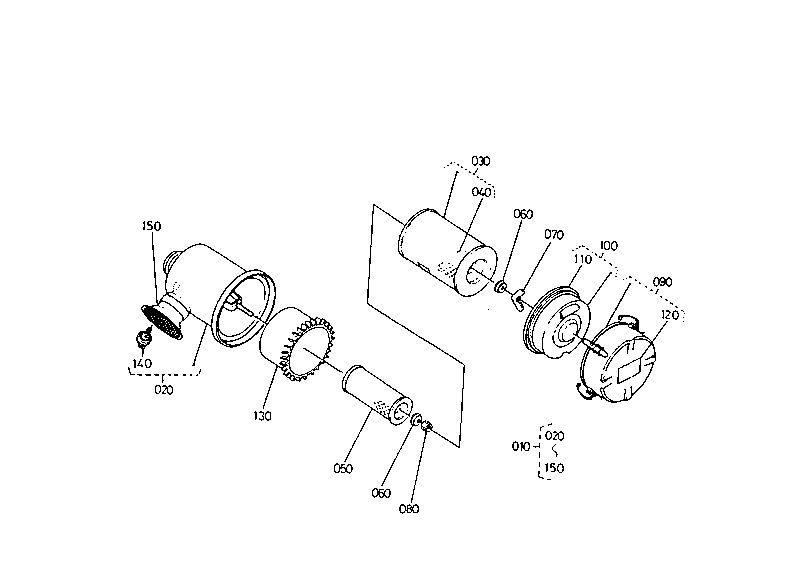 Double Air Cleaner [Section Parts]