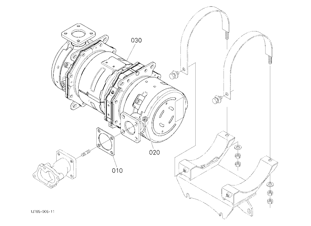 Diesel Particulate Filter Muffler