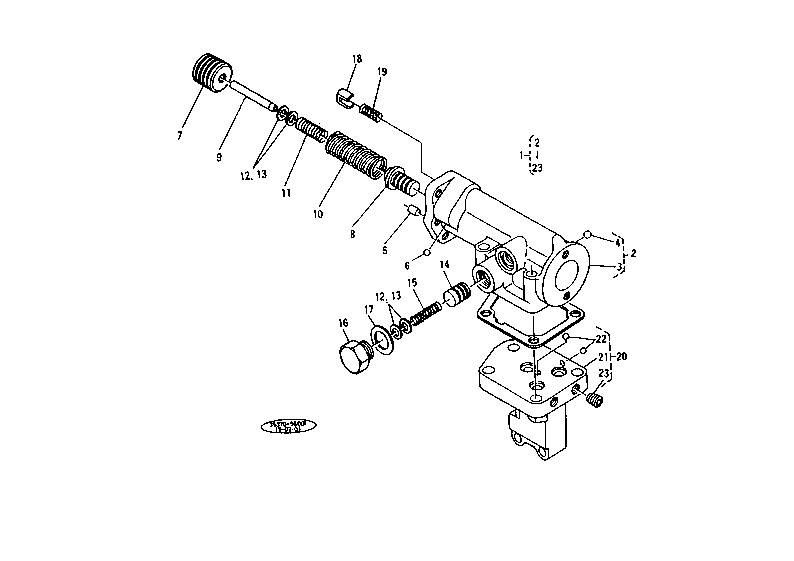 Control Valve Section Parts 1