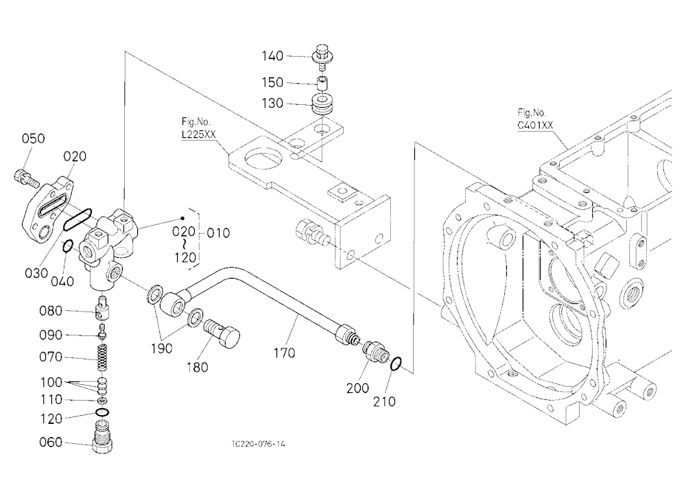 Hydraulic Outlet Block