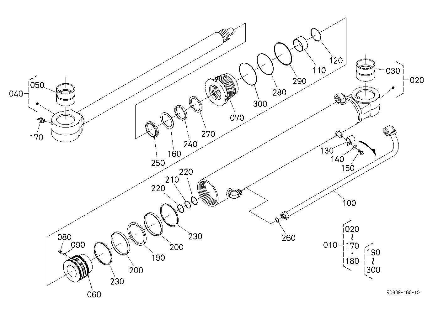Swing Cylinder [Component Parts]