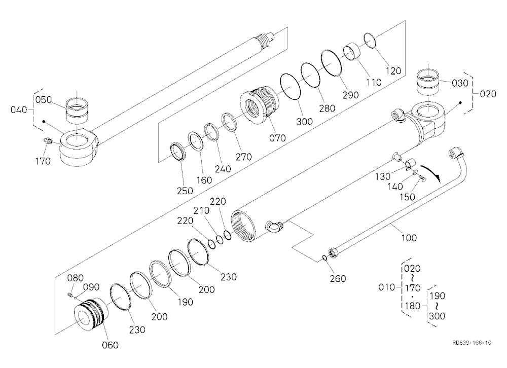 Swing Cylinder [Component Parts]