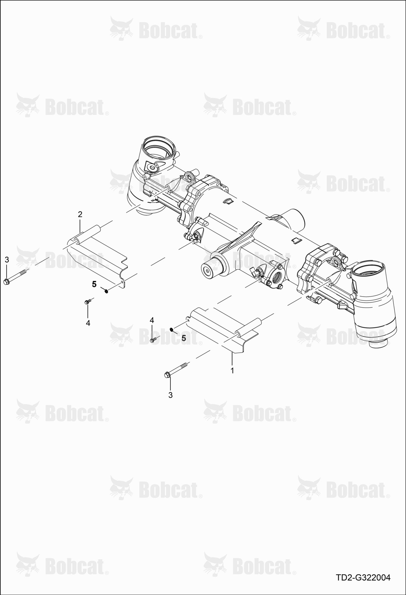 Steering Cylinder Cover Group