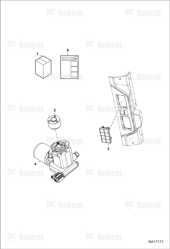 Reversing Fan Kit  B51U11001 - B51U24500