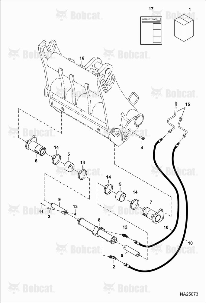Power Attachment Lock Kit (Quicktach)