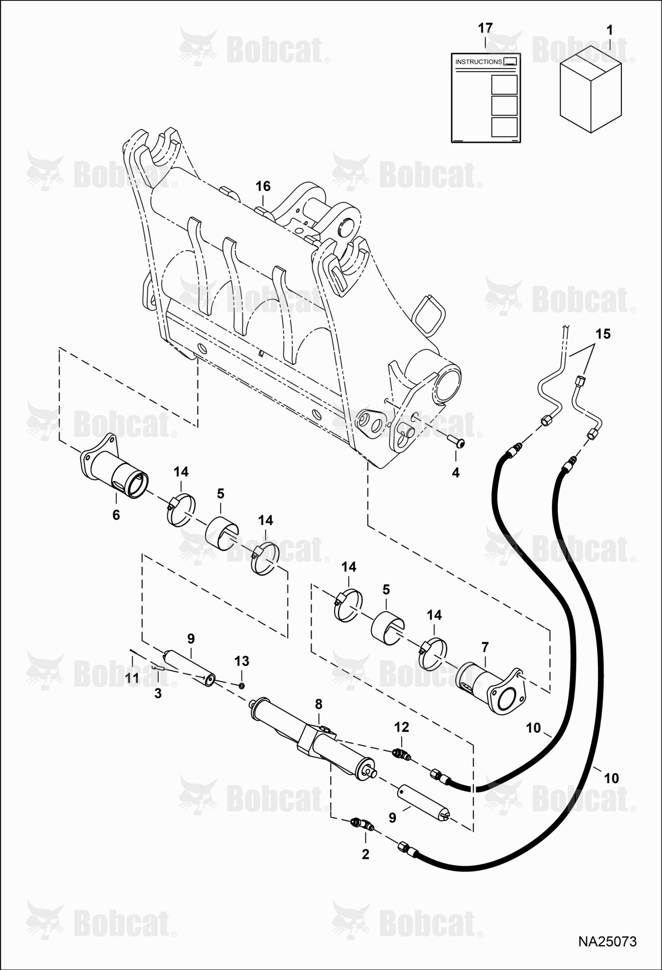 Power Attachment Lock Kit (Quicktach)