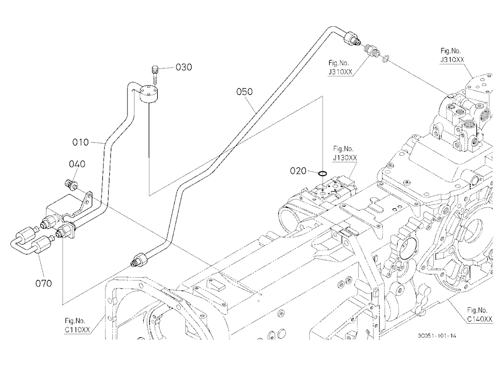 Hydraulic Pipe (Delivery) [New]