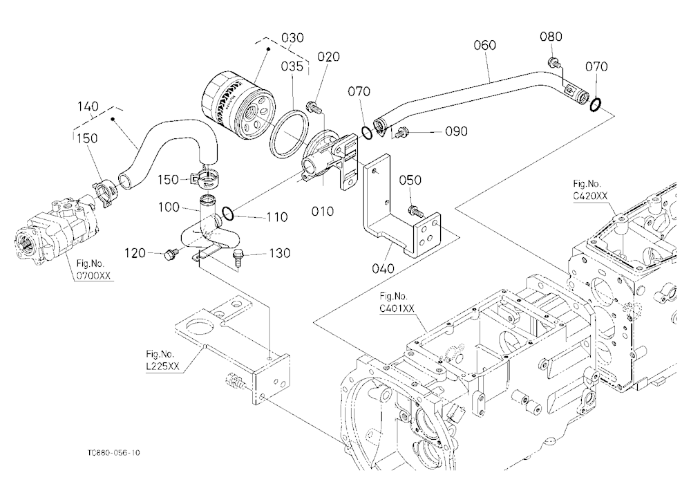 Hydraulic Oil Line (Inlet)