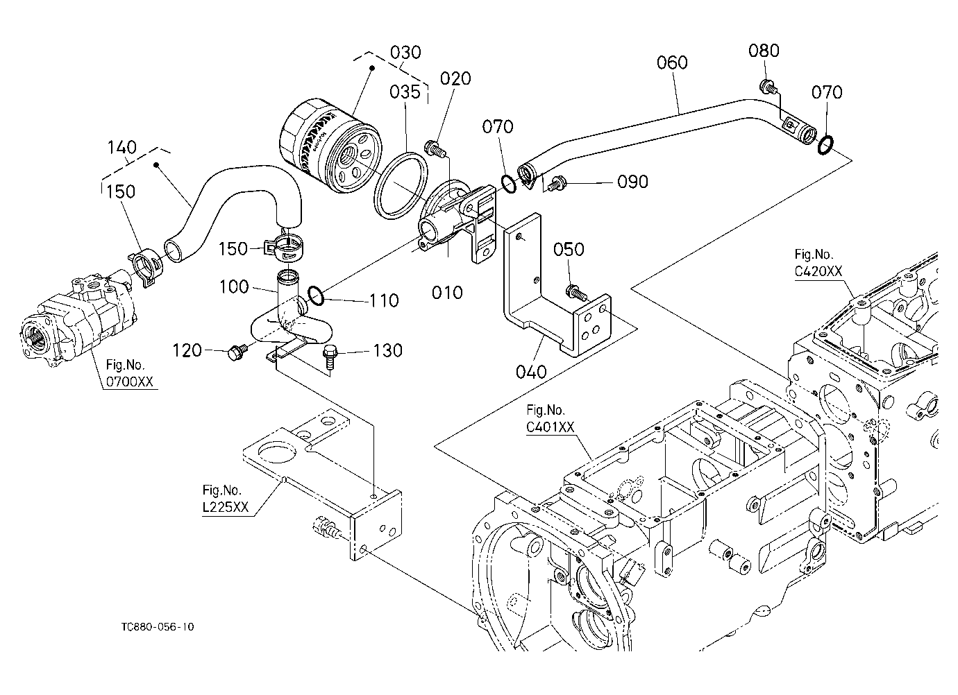 Hydraulic Oil Line (Inlet)