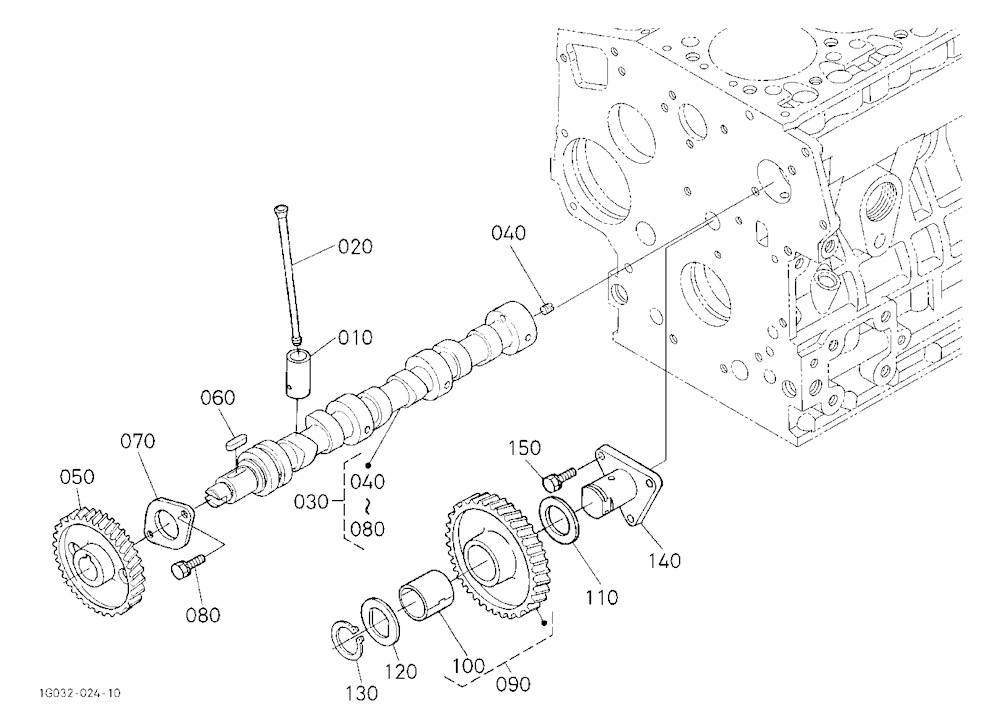 Camshaft And Idle Gear Shaft