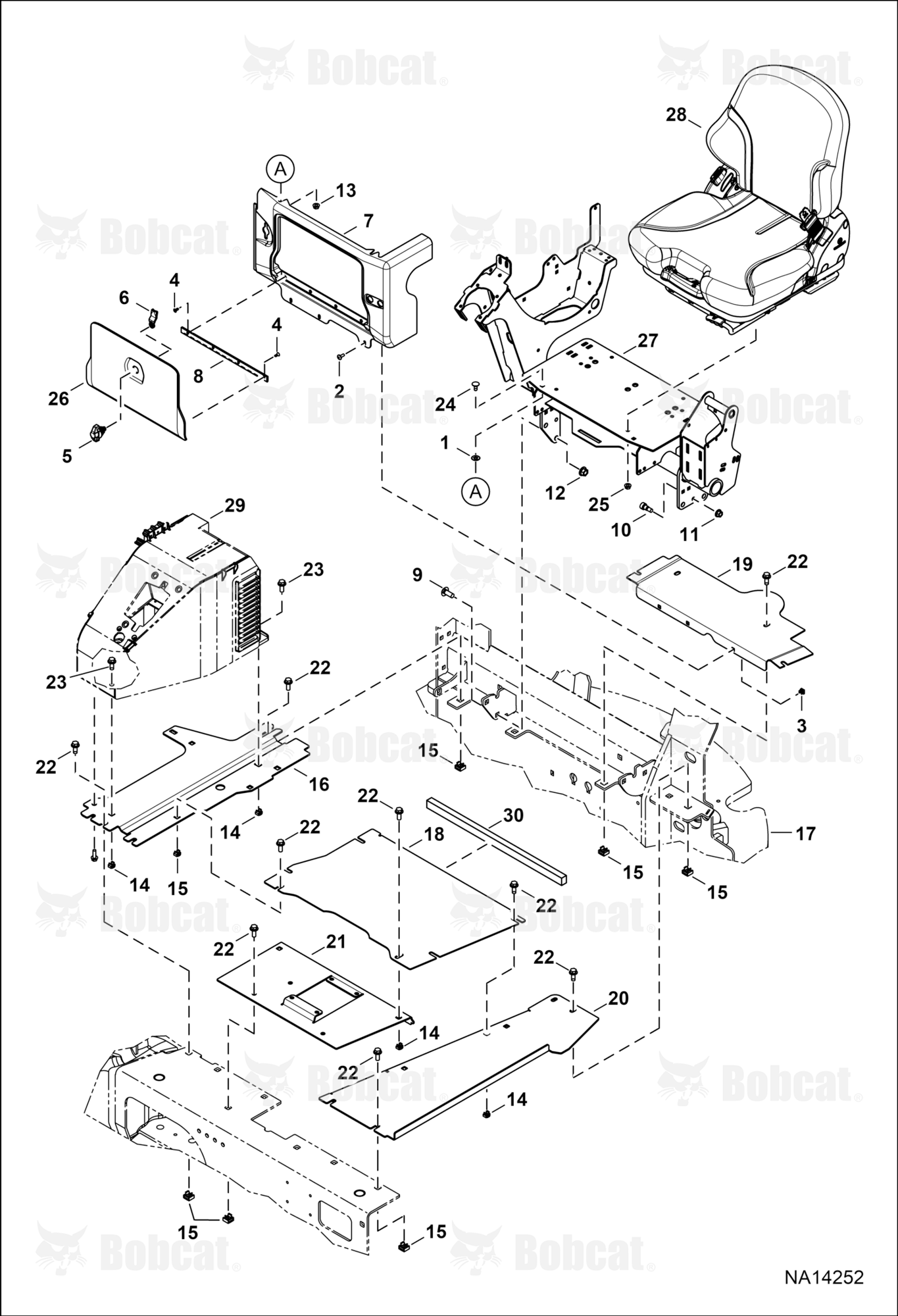 Operator Area & Seat (Floor)