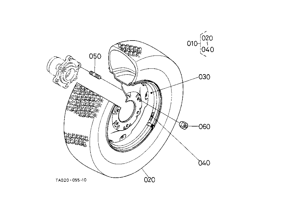 Front Wheel (23*8.50-12)