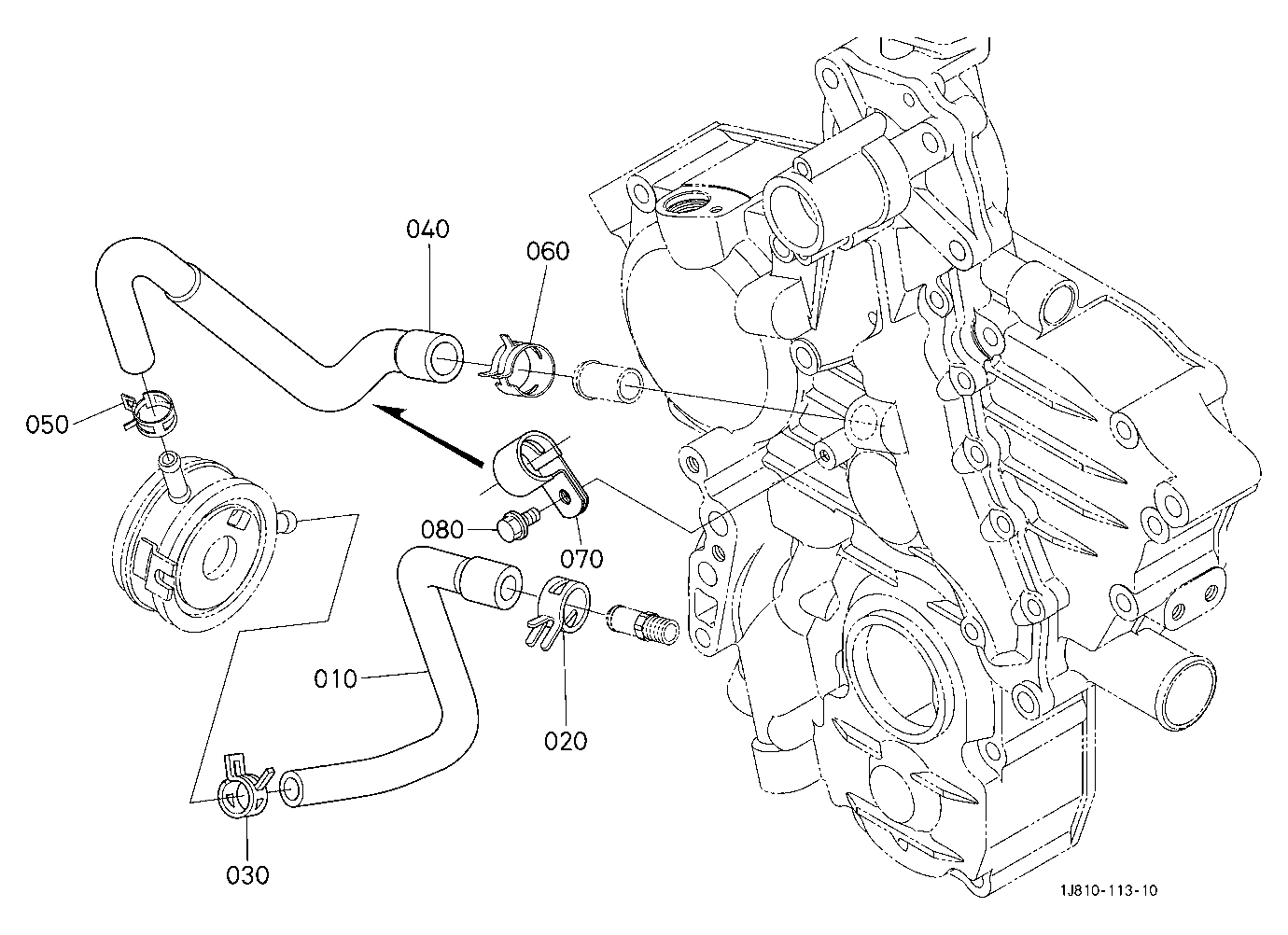 Hydraulic Oil Line (Oil Cooler)