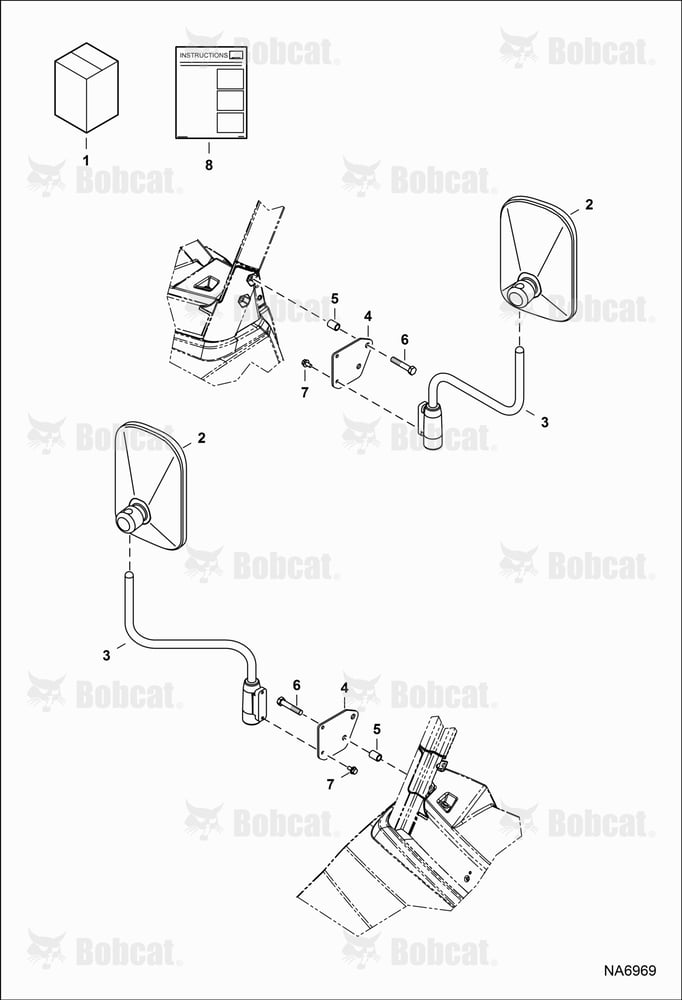 Side Mirror Kit