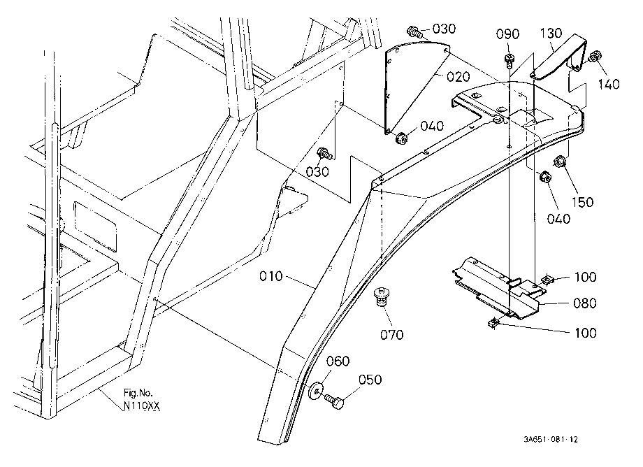 Cab Bracket Front